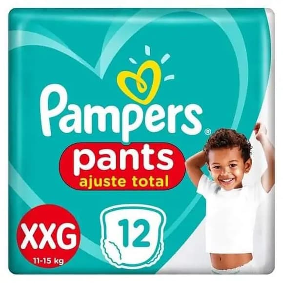 FR PAMPERS PANTS T XXG COM 12 UNID