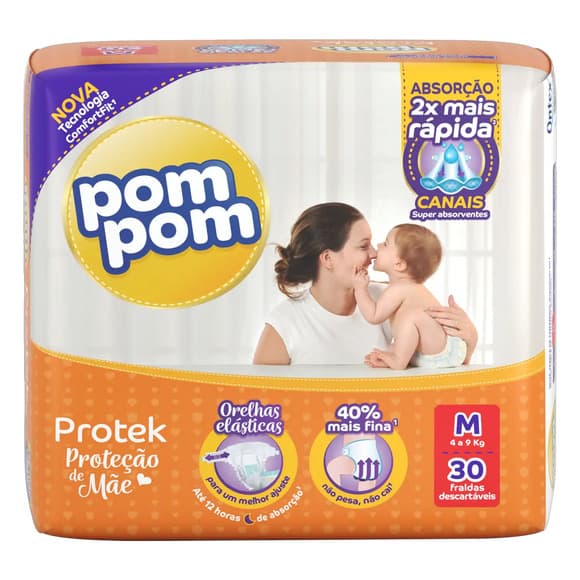 FR POM POM JUMBO PROT MAE (M) C/30