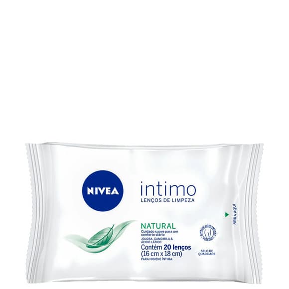 LENCOS INTIMUS NIVEA NATURAL