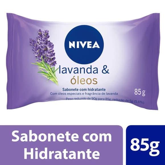 SAB NIVEA HIDRAT LAVANDA/OLEOS 90G