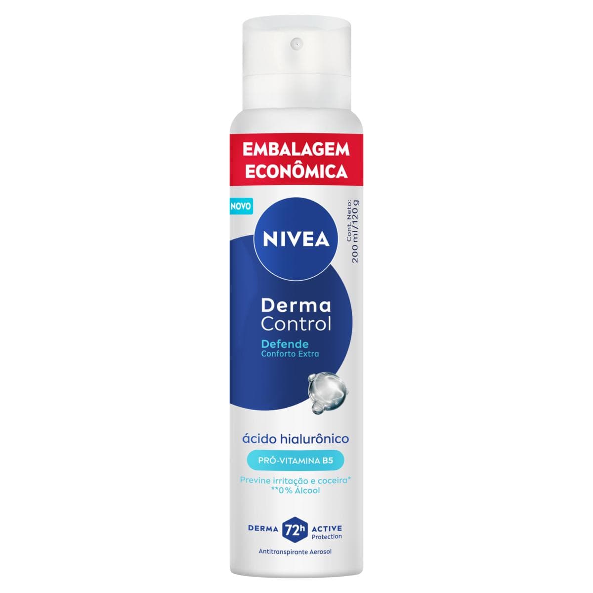 DES NIVEA AER FEMIN DERMACONTROL 200ML