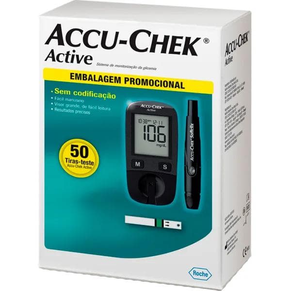 KIT ACCU-CHEK ACTIVE C/50 TIRAS