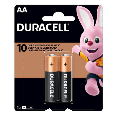 PILHA DURACELL AA ALCALINA C/2UN