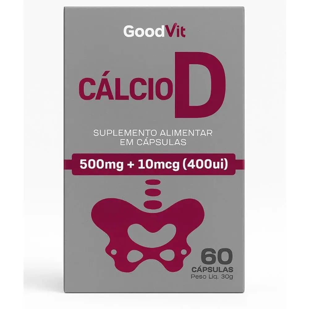 GOOD VIT CALCIO D 50 0MG+400UI 60CPS - .