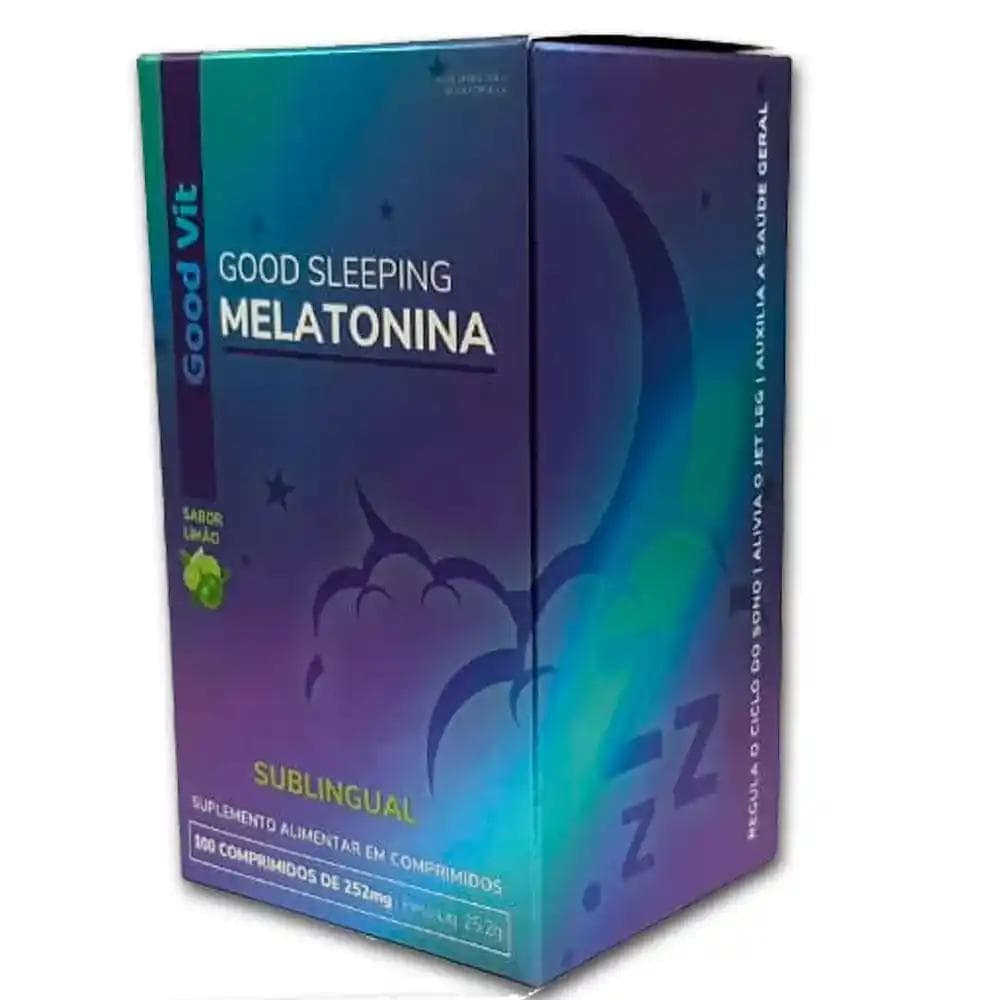 MELATONINA 100CP  GOOD VIT