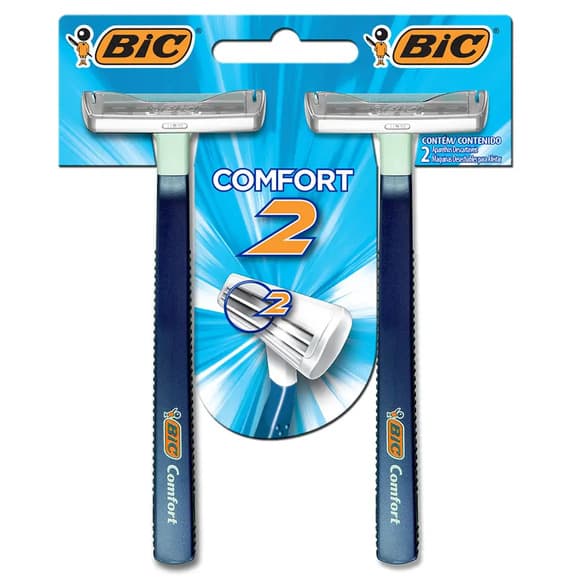 AP BARB BIC TWIN CONFORT SENS C/2