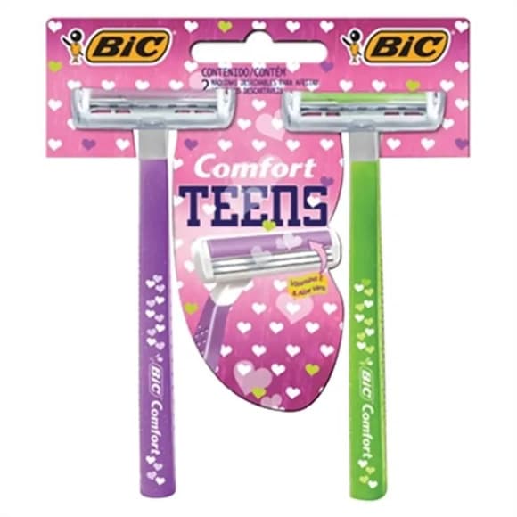 AP BARB BIC CONFORT TEENS C/2