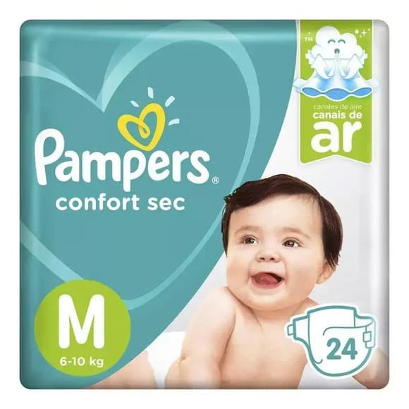 FR PAMPERS  CONFORT SEC M24