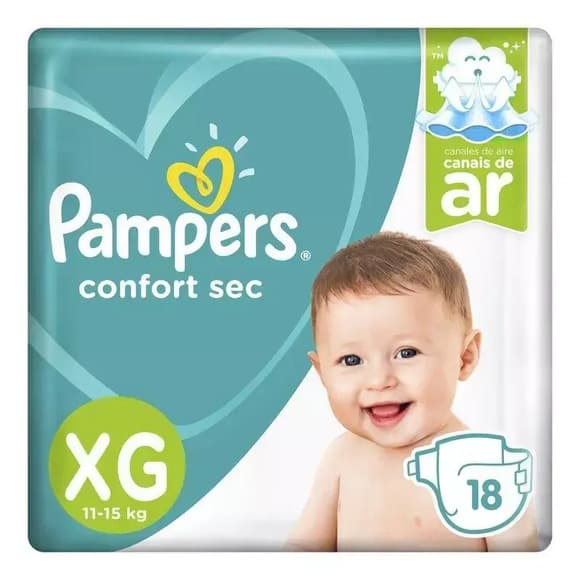FR PAMPERS  CONFORT SEC XG18