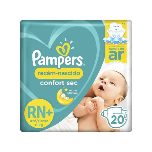 FR PAMPERS RN 20 UNIDADES