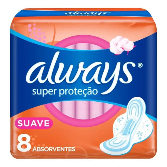 ABS ALWAYS BASICO SUAVE C ABAS C/8