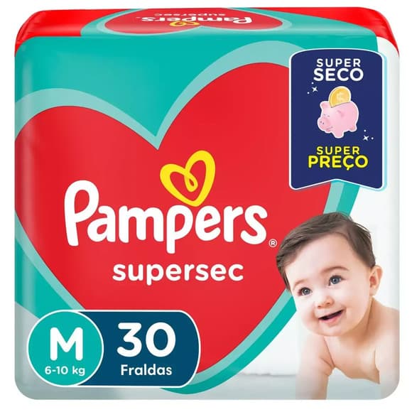 FR PAMPERS SUPERSEC (M) C/30