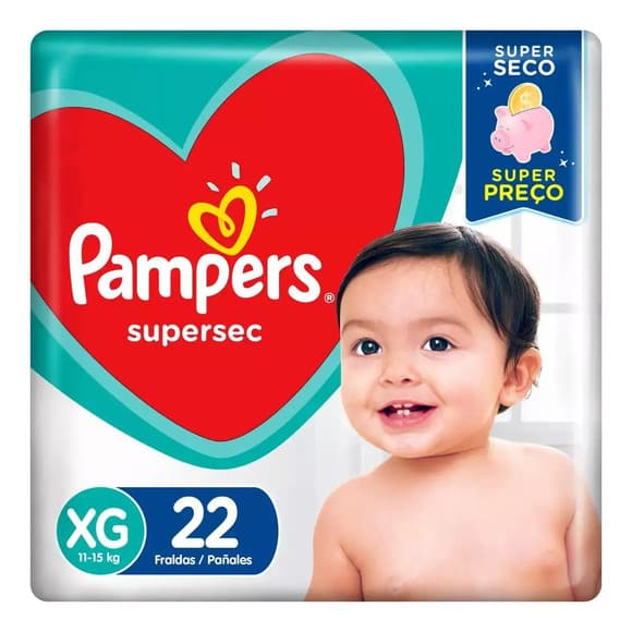 FR PAMPERS SUPERSEC XG C/22UN