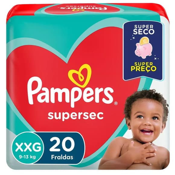 FR PAMPERS SUPERSEC XXG C/20UN