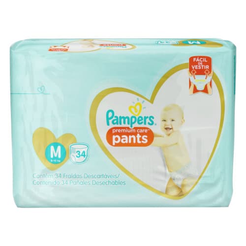 FR PAMPERS PANTS PREMIUM CARE M C/34