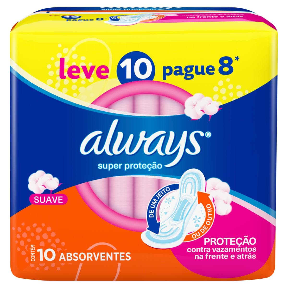 ABS ALWAYS S.P SUAVE C/10UN L+P