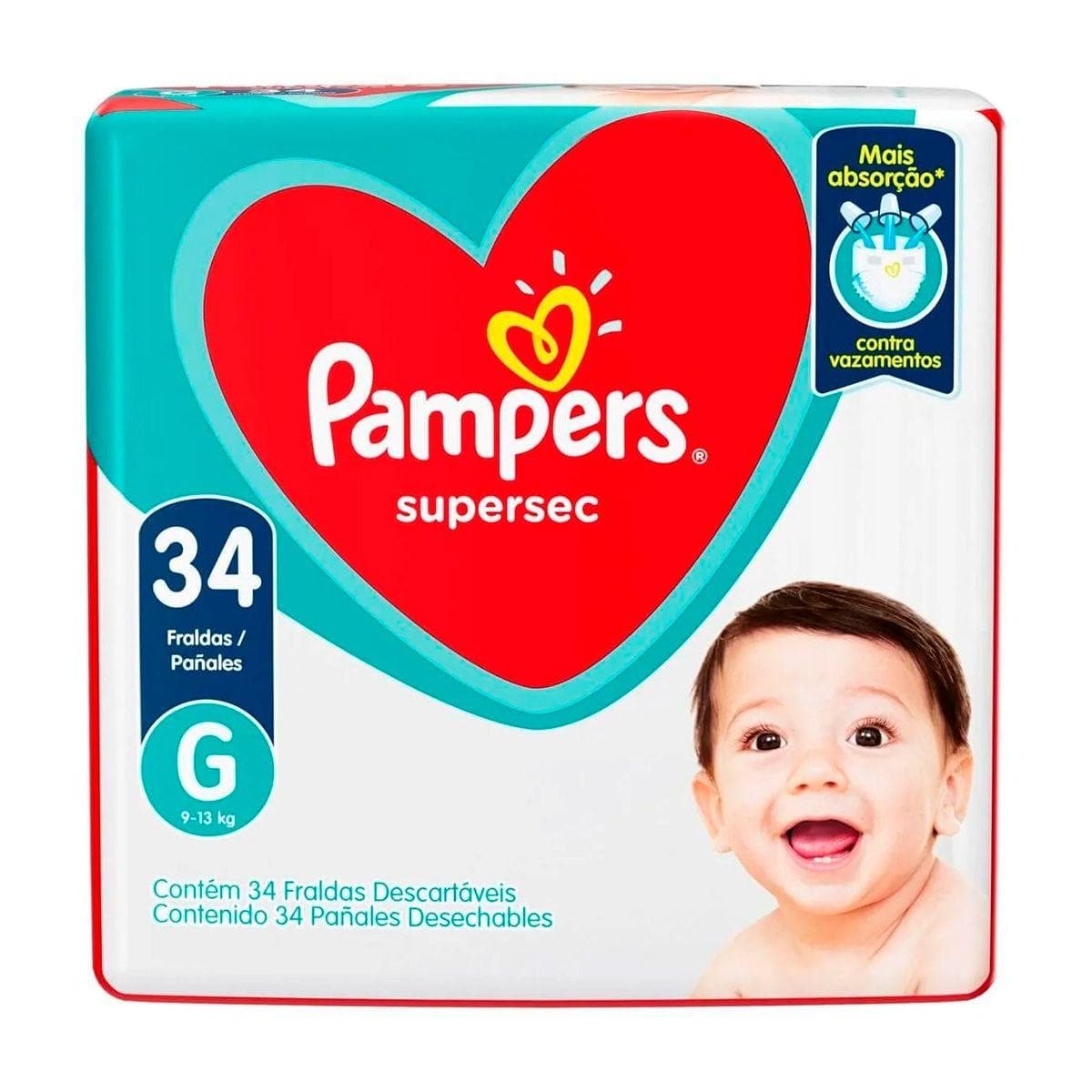 FR PAMPERS SUPERSEC G 34
