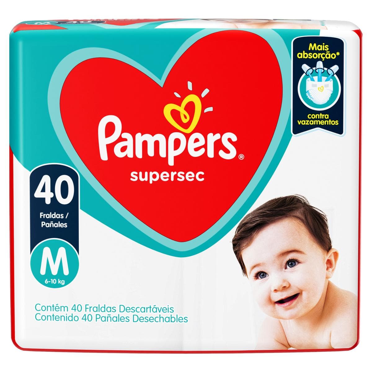 FR PAMPERS SUPERSEC (M) C/32UN