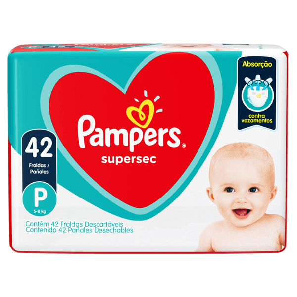 FR PAMPERS SUPERSEC  (P) COM 42 UNID.