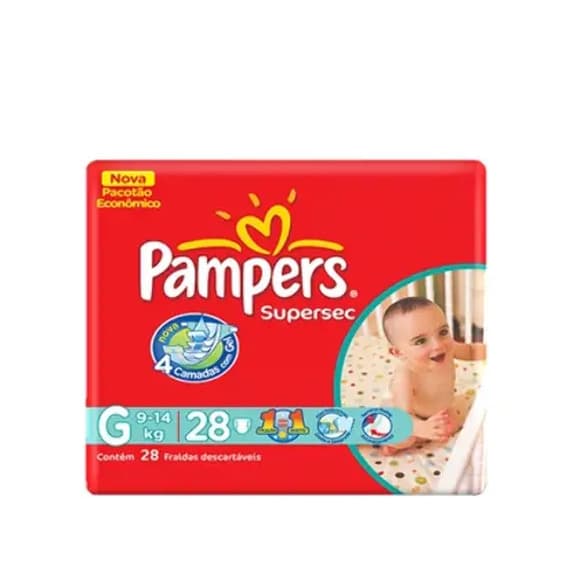 FR PAMPERS SUPERSEC (G) C/28UN