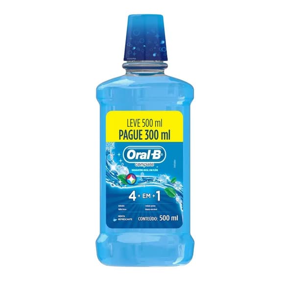 ENX ORAL B S/ALCOOL MENTA LV500 PG300ML