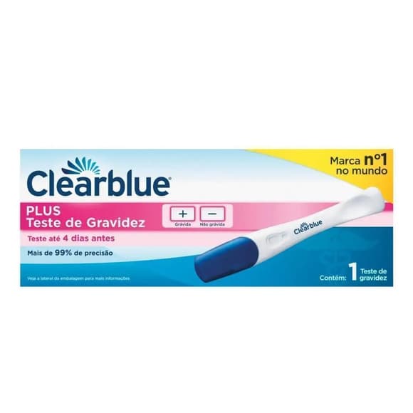 TESTE GRAV CLEARBLUE PLUS