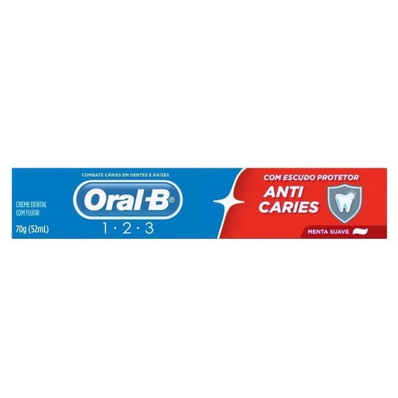 CR DENT ORAL B 1 2 3 ANTI CARIE 70G