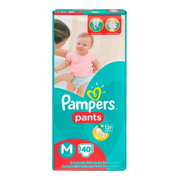 FR PAMPERS PANTS TM C/ 40 UN