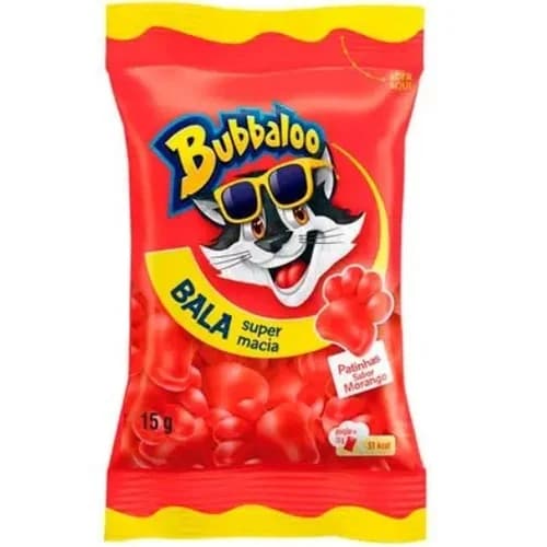 BUBBALOO BALA MORANGO