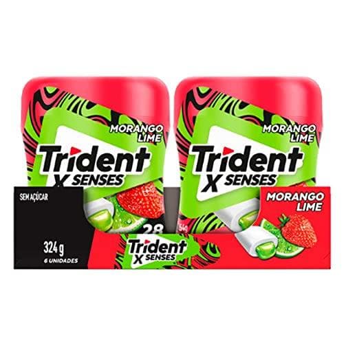 CHICLETE TRIDENT GAR MORANGO/LIMAO 54G