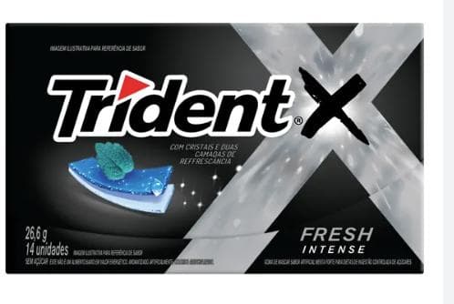 CHICLETE TRIDENT CX C/12 XFRESH INTEN