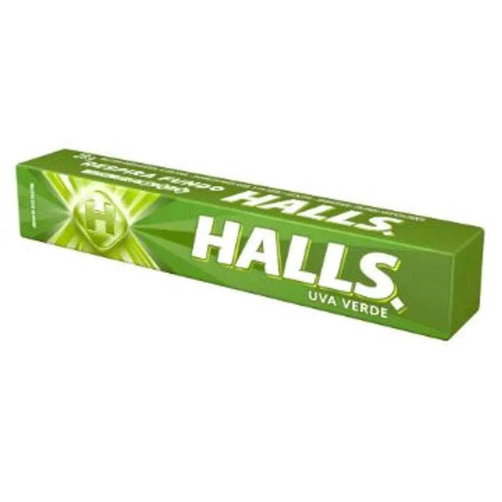 HALLS  UVA VERDE 28 G