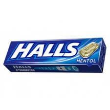 HALLS  MENTOL AZUL