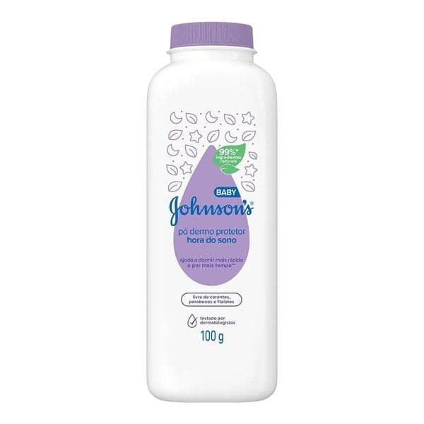 TALCO INF JJ BABY HORA DO SONO 100G