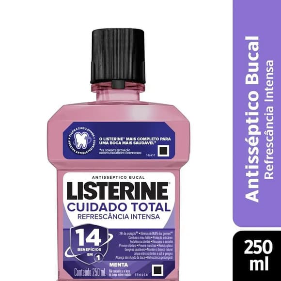 ENX LISTERINE 250ML CUIDADO TOTAL