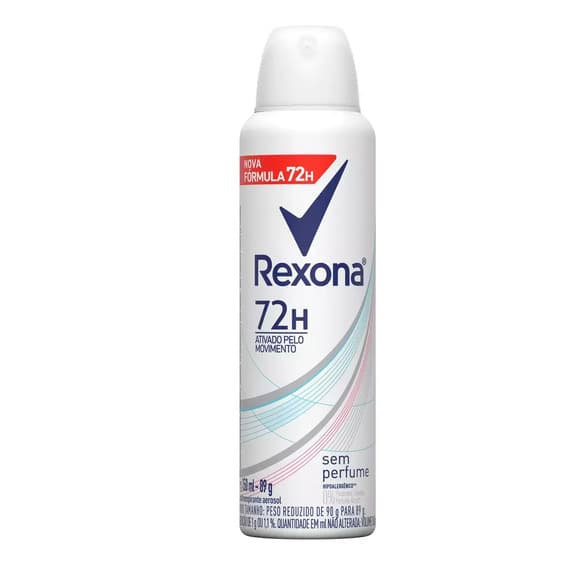 DES REXONA AERO FEM SEM PERFUME 105G
