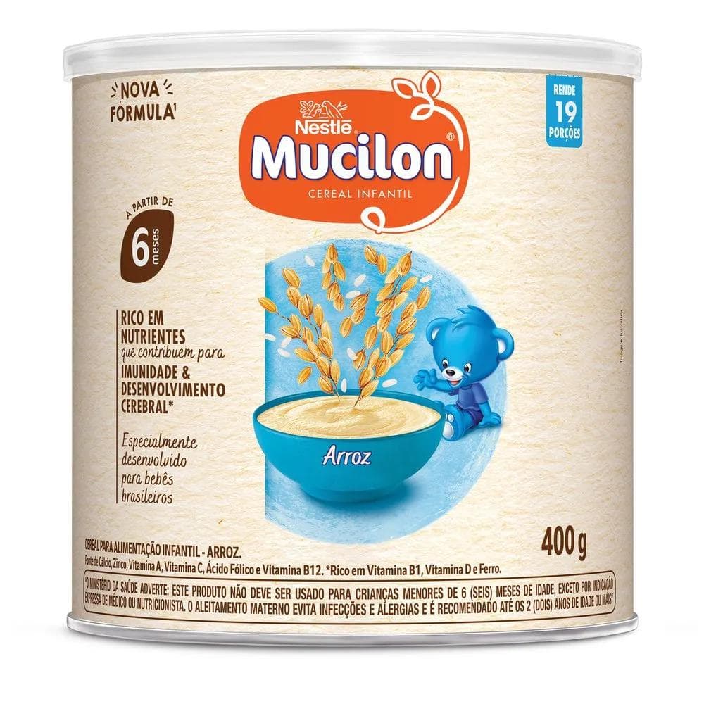 MUCILON ARROZ CEREAL 400G
