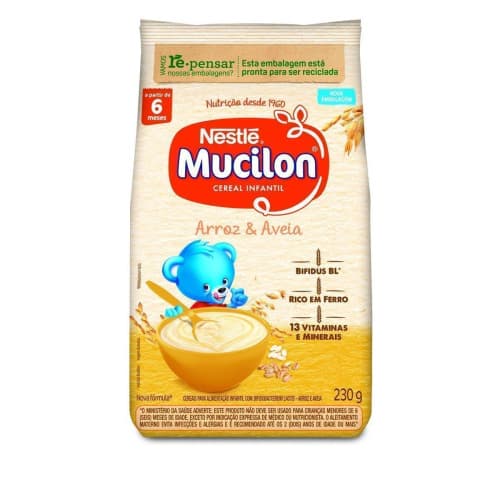 MUCILON ARROZ E AVEIA 230G