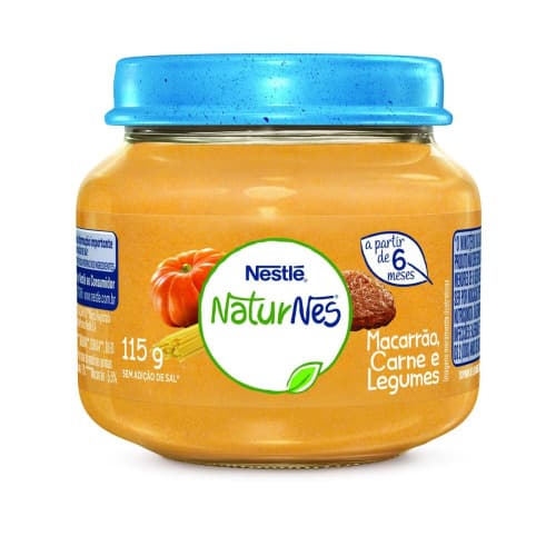 ALIM INF NESTLE CARN MACARRAO E LEG 170G