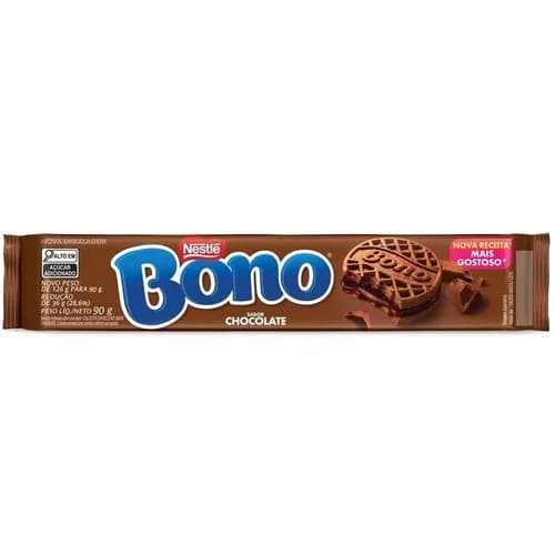 BONO BISCOITO RECHEA CHOC 90G