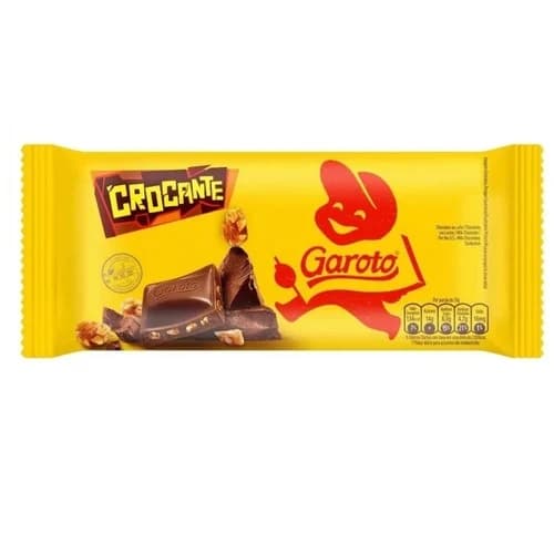 GAROTO TABLETE CROCANTE 80G