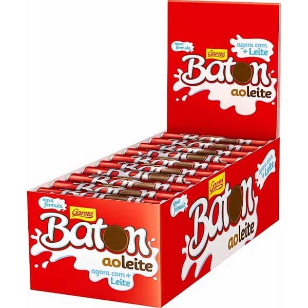 BATON GAROTO AO LEITE
