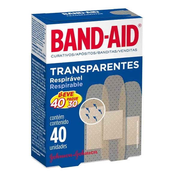CURATIVO BAND-AID C/40