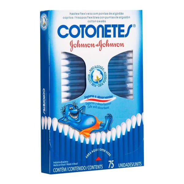 COTONETES JJ C/75 UNIDADES