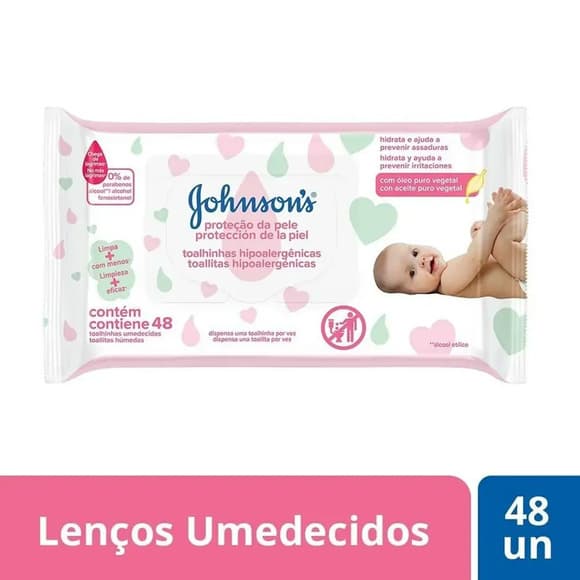 LENCO UMED J J BABY EXTRA CUIDADO C/48
