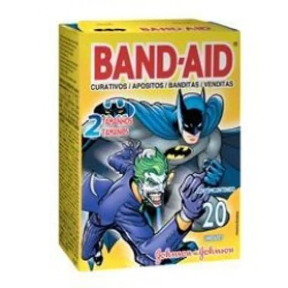 CURATIVO BAND-AID BATMAN C/ 20UN