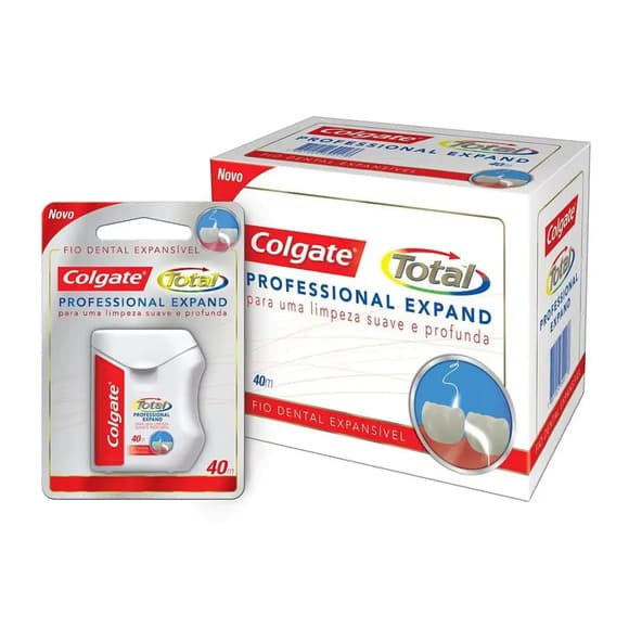 FIO DENT COLGATE TOTAL 12