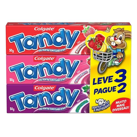 KIT 3 CREMES DENTAL TANDY