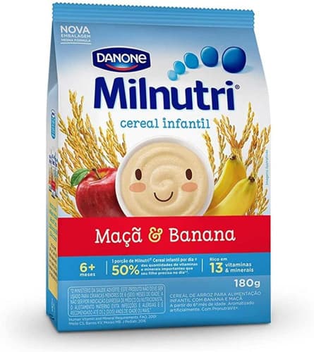 MILNUTRI CEREAL ARRO BANANA E MACA 180G