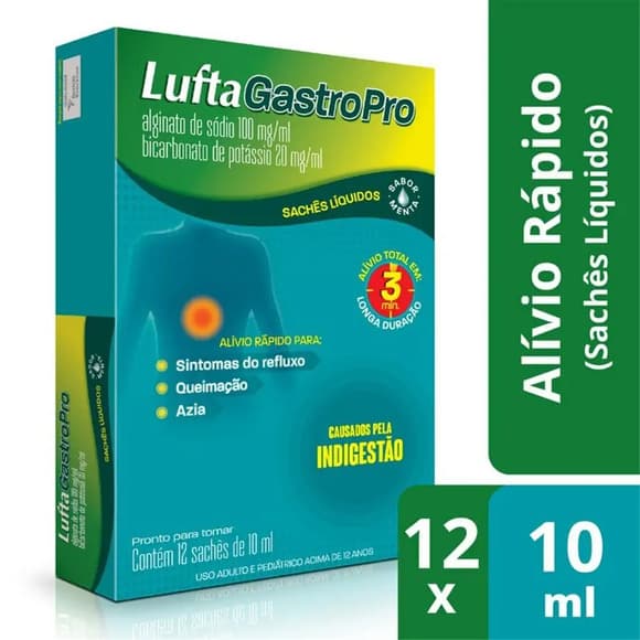 LUFTAGASTRO DUPLA ACAO  SACHE UNID 10ML